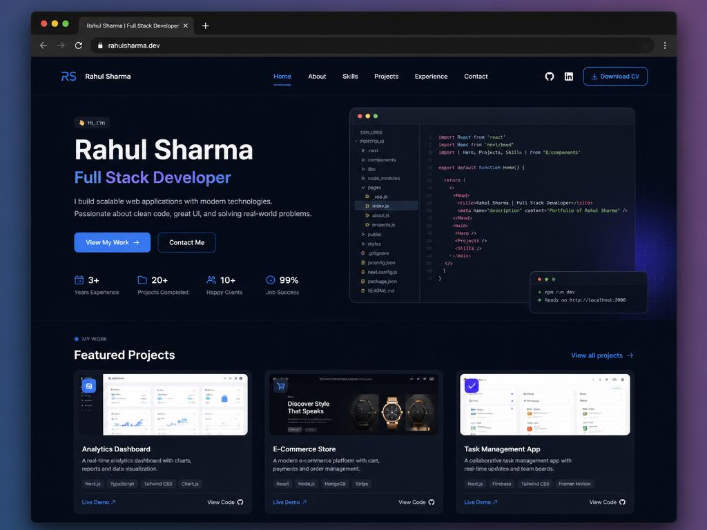 Stackline — Developer template
