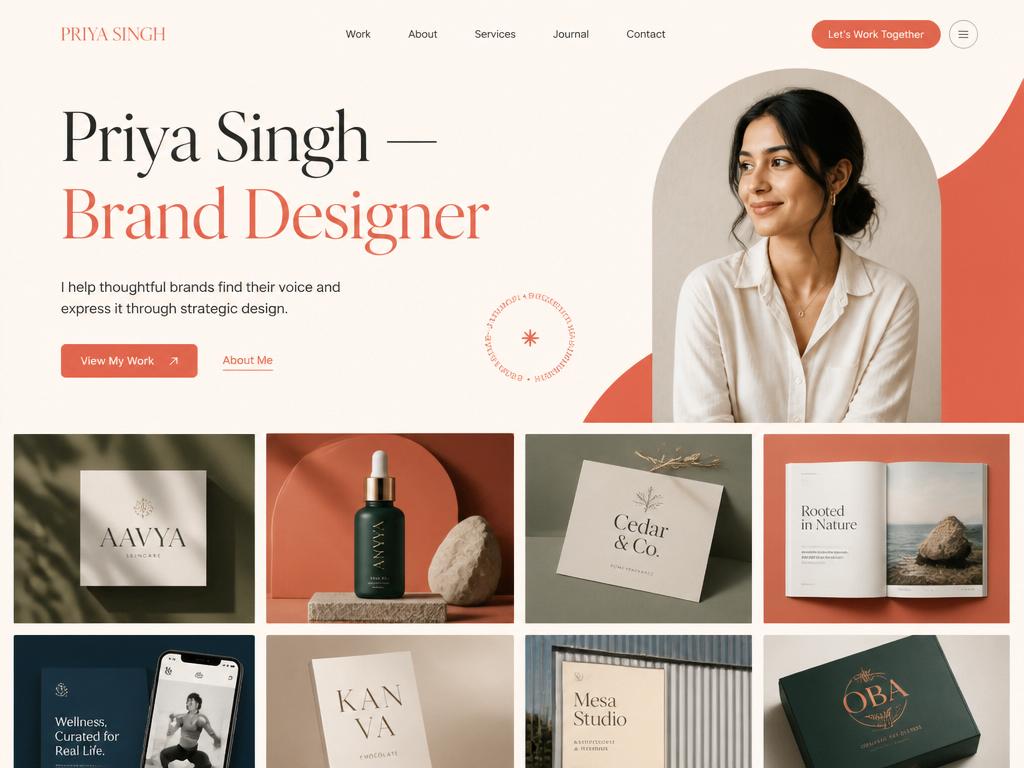 Atelier — Fashion Designer template