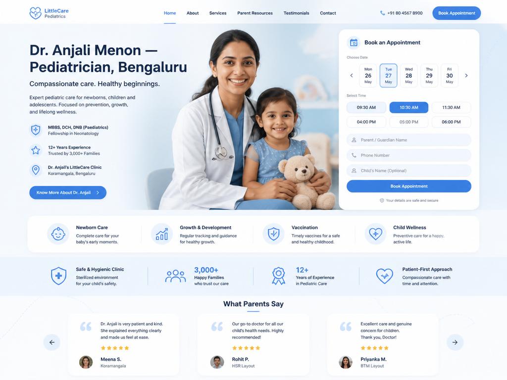 Care — Doctor template